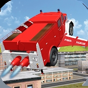 会飞的消防车3D