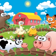 农场动物对孩子