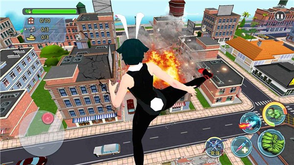 怪獸毀滅城市游戲安卓版 游戲截圖2