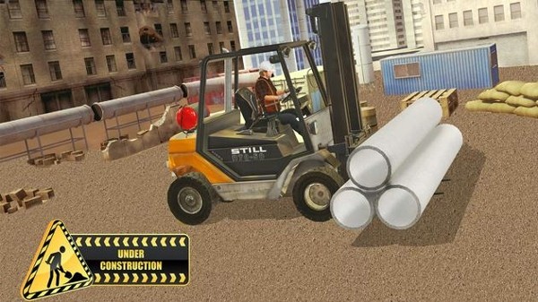 城市道路建设模拟3D图1