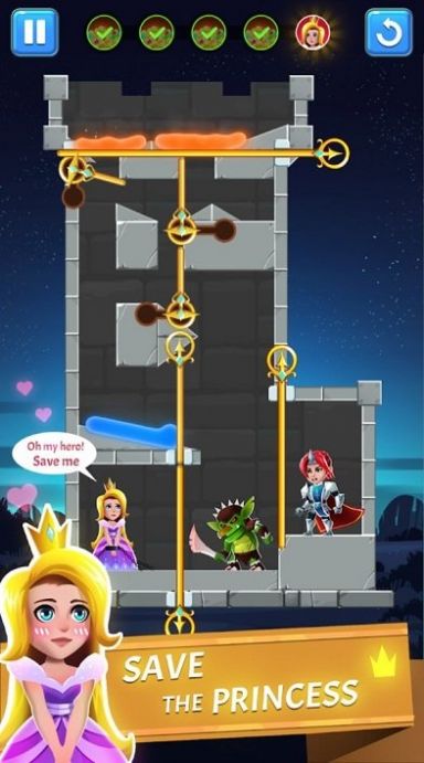 闯入城堡拯救公主游戏官方版安卓版图1