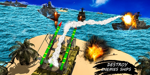 海军导弹发射战舰模拟图3