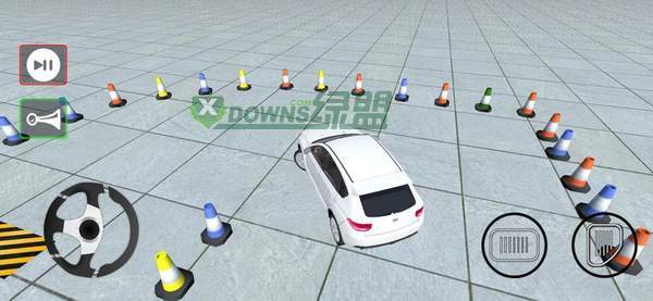 汽车停车3D图3