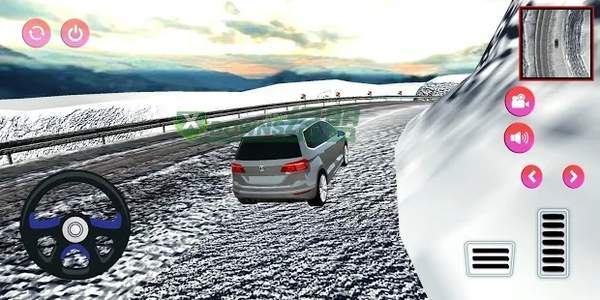 雪山道路驾驶模拟图3