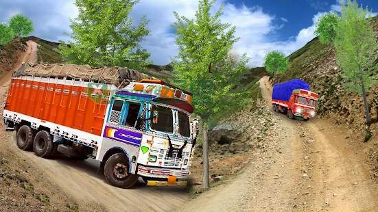 印度卡车山地模拟图1
