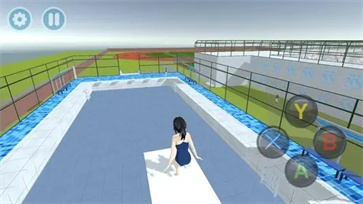 櫻花校園模擬器更新水上樂園版圖4