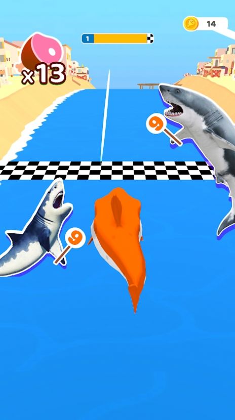 鯊魚跑游戲官方版手機版圖3